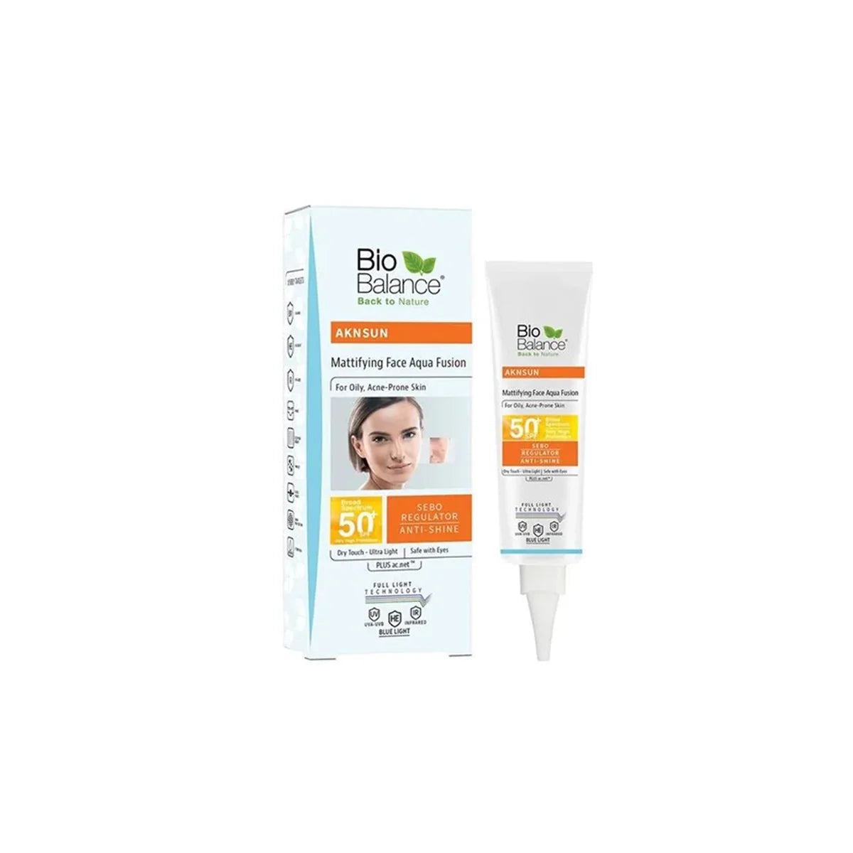 BIO BALANCE AKNSUN SPF50 TINTED MEDIUM 40ML