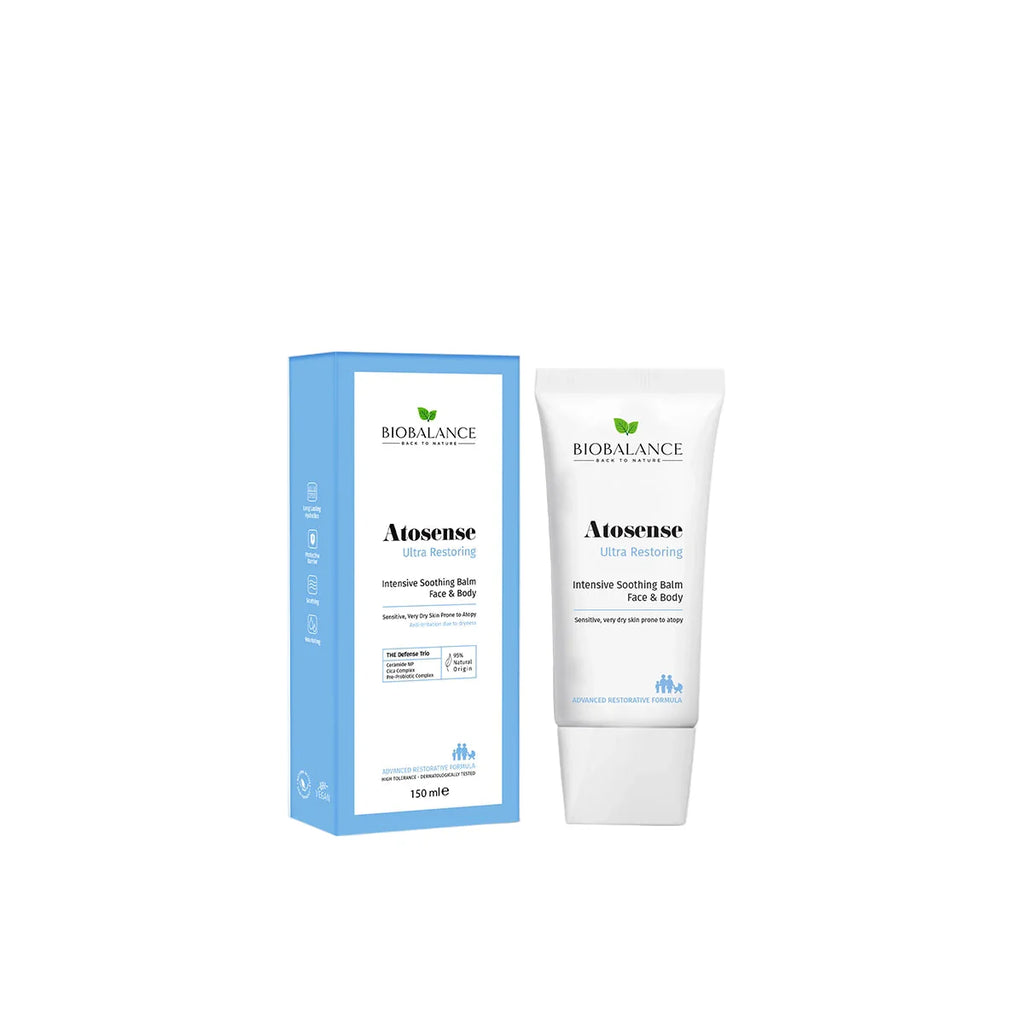 BIO BALANCE ATOSENSE ULTRA RESTORING FACE BODY BALM 150ML