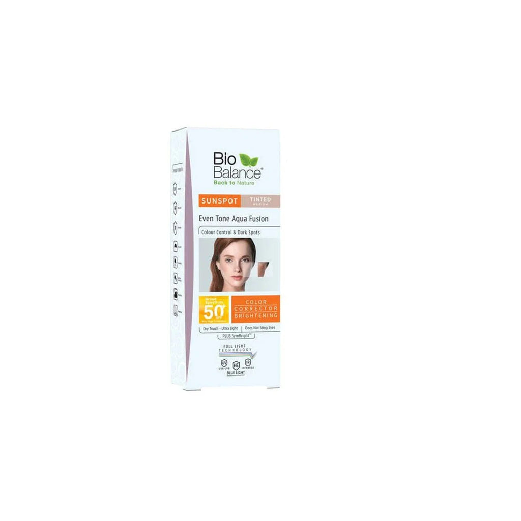 BIO BALANCE SUNSPOT SPF50 TINTED MEDIUM 40ML