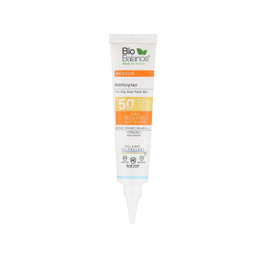 BIO BALANCE AKNSUN SPF50 TINTED MEDIUM 40ML
